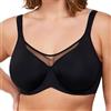 RFAGDS Reggiseno a Ferretto a Maglie per muletti da Donna a Copertura Completa e ripetitore Senza Imbottitura per Il Seno Grande