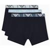 EMPORIO ARMANI Boxer da Uomo, AR.Blu/AR.Blu/AR.Blu, XXL