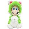 Nintendo Peluche Super Mario - Luigi Gatto (Con Mani Magnetiche- 19 cm)