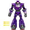 Mattel Games, Zurg Attacco Esplosivo, Action Figure grande in scala da 30,5 cm, con 11 articolazioni mobili, luci, suoni e lanciamissili, Giocattolo per Bambini 4+ Anni, HJJ29