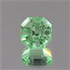 AAA Wonderfull Naturale Ceylon Verde Sapphire Loose Taglio Asscher Gemma 6x6 MM