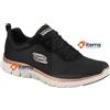 Skechers Donna Flex Appeal 4.0 Brilliant View Sneaker Nero Rosa Oro