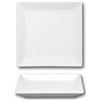 SATURNIA PORCELLANE Kimi piatto piano cm 27x27 (minimo 6 pezzi)