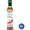 Monini 6x Multipack Olio Monini Condimento Aglio/Peperoncino 250 Ml