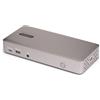 StarTech.com Docking Station USB4 per Tre Monitor, Dock USB-C Multi Display HDMI/DisplayPort 4K 60Hz, Ricarica Laptop 100W, porta Ethernet 2.5GbE, Plug & Play [150UE-USB4DOCKTRIPLE]