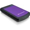 Transcend Hard disk esterno Transcend StoreJet 25H3P (USB 3.0), 2TB disco rigido 5400 Giri/min 2.5" Micro-USB B 3.2 Gen 1 (3.1 1) Nero, Viola [TS2TSJ25H3P]