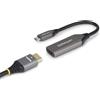 StarTech.com Adattatore USB-C a HDMI, 8K 60Hz / 4K 120Hz, Convertitore Video da USB4 HDMI 2.1 con Cavo Integrato 20 cm, Dongle USB Type-C HDR10+ [112B-USBC-HDMI21]