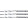 BGS technic BGS spazzola in nylon 10 mm esagono esterno 6,3 mm (1/4") 3 pezzi - 3078-10-N