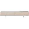 HK LIVING - Mobile TV Wood grain - Beige - Compensato