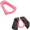 Elchuiaby Connettori con manico stabile per controller Legion Go, accessorio da gioco con presa sicura, leggero e per pla, supporto preciso per il movimento, dimensioni compatte (rosa)