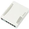 MikroTik RB260GS with 5 Gigabit ports and SFP cage, SwOS RB260GS
