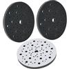 Eawfgtuw per 3PCS 6 Pollice 150mm Platorelli per Levigatrici Orbitali, 70 Fori Interfaccia Pad con, Spugna Morbida Supporto Disco Abrasivo per Lucidatura e per Bordo