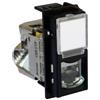 Bticino LIVING NOW CONNECTOR RJ45 CATEGORY 6A STP CONNECTION TIPO TOOLLESS IDC 1 COLOR FORM BLACK KG4279C6AS