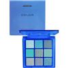 Grgowe Tavolozza Di Ombretti Blue,Ombretto Opaco Con Blu,Palette Di Trucco Ad Alta Pigmentazione,Pigmentato Per Il Trucco Diario,Easy à Colorer Durevole,Impermeabile