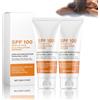 Generisch Crema solare per viso SPF 100, protezione solare SPF 100, protezione solare resistente per viso e corpo, lozione anti-invecchiamento con protezione UVA/UVB, cura della pelle per la prevenzione delle