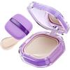Generisch Lightweight Foundation Cushion, Waterproof Buildable Coverage Base Cream System, Air Cushion BB Correttore with Natural Radiant Finish Design, Long Lasting Even Tone Makeup Style, Use