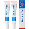 Wootapson 2PC Gel Controllo Imperfezioni, Crema Anti-acne, Lotion Idratante Anti-imperfezioni, Skin Therapy Cream, per Pelli a Tendenza Acneica, Per Pelle Sana e Luminosa, Adatto a Tutti i Tipi di Pelle