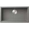 Elleci Lavello Elleci Incasso 1 vasca 75 x 43,5 Time Undermount 130 Granitek Cemento LG213048BSO