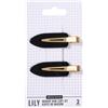 Sister Young LILY BLACK Fermacapelli 2 pz.