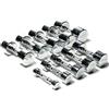 Set Manubri Cromati Toorx Professional Line - Set Manubri