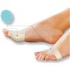 Protettore in gel per alluce valgo con benda elastica WellOrtho - Tutore Ortopedico