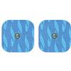Elettrodi adesivi 50x50 clip (4 pz) New Age - Accessori Elettrostimolatori