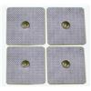 Elettrodi Adesivi quadrati 48x48 mm a bottone (4 pz) I-Tech - Accessori Elettrostimolatori