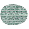Elettrodi adesivi ovali 130x76 mm a spinotto (2 pz) I-Tech - Accessori Elettrostimolatori