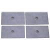 Elettrodi adesivi 45x98 mm con bottone (4 Pz) Globus - Accessori Elettrostimolatori