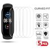 NONE 5 pezzi pellicola idrogel per Xiaomi Mi Band 8 7 6 5 4 3 copertura completa protezione schermo morbida accessori per orologi intelligenti non in vetro