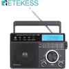 Retekess TR629 Radio portatile AM FM SW Multibanda Radio a onde corte Stereo Mp3 Altoparlante Batteria Alimentazione CA Funzione sveglia