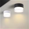 ZHIO New2023LED Downlight Plafoniera dimmerabile 7W 9W 12W 15W18W Faretto da incasso a LED luminoso circostante a montaggio superficiale nordico