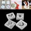 AGCFABS 1 pz gatto portachiavi stampi in silicone resina epossidica artigianale creazione di gioielli mini cuore luna stella stampo resina fai da te pendenti portachiavi strumenti