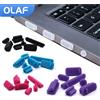 Olaf Tappo antipolvere universale Tappo antipolvere Tappo antipolvere per laptop Tipo C Porta di ricarica per computer portatile Cappucci antipolvere USB C