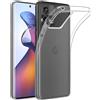 AccFulee Cover Sottile Antiurto Trasparente per Motorola MOTO G17 G57 G67 G56 G86 G96 G54 G64 G84 G75, Custodia in TPU Resistente all'Ingiallimento