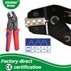 XIONGISOLAR SN-2546B Set di strumenti di crimpatura per pinze per connettori solari fotovoltaici per kit di pinze per piegare cavi da 2,5/4/6 mm2, morsetto per connettori solari