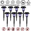 NONE Zanzariera solare con 2 modalità luce esterna impermeabile Led Light Bug Zapper lampade trappola per zanzare per giardino prato campeggio