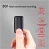 LYBYU Mini registratore ad attivazione vocale Dispositivo di registrazione digitale da 500 ore Dittafono audio professionale Micro registrazione portatile piccolo