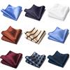 NONE Nuovo stile Hanky Man Floreale Grigio Fit Festa degli amanti dell'affari Fazzoletti da taschino Accessori per abiti da uomo