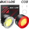 BUCKLOS COB Fanali posteriori per bici Faro USB ricaricabile Spia di sicurezza per bicicletta MTB LED Lanterna anteriore posteriore Set di lampade per ciclismo
