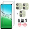 Youthsay 6in1 Full Gule Glass Per OPPO A5 Pro Protezione Dello Schermo OPPO A5 Pro Vetro Temperato Protettivo Obiettivo Della Macchina Fotografica Del Telefono Pellicola OPPO A5 Pro