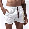 NONE Pantaloncini da spiaggia da nuoto ad asciugatura rapida da uomo Pantaloncini da surf sportivi unisex Pantaloncini da spiaggia foderati Standard completo da uomo