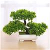 NONE Piante artificiali Bonsai Albero simulato Piante in vaso Fiori finti Ornamenti da tavolo in vaso