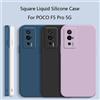 Ricestate Custodia in silicone liquido per Xiaomi POCO F5 Pro Cover opaca Custodia Poco F5 Pro 5G Soft Procect Cover Fundas
