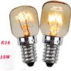 NONE Lampadina CE14 25W per Aromaterapia, Lampadina per Forno in Materiale Resistente al Calore, Lampada a Cristalli di Sale per Illuminazione Professionale in Cucina