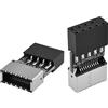 NONE Adattatore di Estensione USB 2.0 da 9 Pin a USB C Tipo-E per Pannello Frontale, da Presa Key-A a Connettore a 9 Pin per PC Desktop