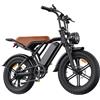 NONE Bicicletta elettrica TOOFLY G20, 48V 15.6Ah, 45 km/h, autonomia 60 km, pneumatici all-terrain da 20 pollici.