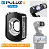 PULUZ Filtro magnetico grandangolare da 112 gradi per DJI Osmo Pocket 4 / Pocket 3 Action Camera, filtro per obiettivo FOV, espande il campo visivo