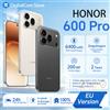 HONOR 600 Pro 5G Smartphone Versione EU Snapdragon 8 Elite Display AMOLED da 6,57" 6400mAh 80W SuperCharge 50W Wireless 12GB+512GB 200MP AI Ultra Night Design Unibody in Metallo eSIM AI Button NFC