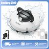NONE Redkey S100 Robot Pulitore Piscina Senza Fili, 130 Minuti di Autonomia, 100 ㎡ Con Doppio Motore e Funzione di Parcheggio Automatico, Batteria da 5200mAh per Piscine Interrate